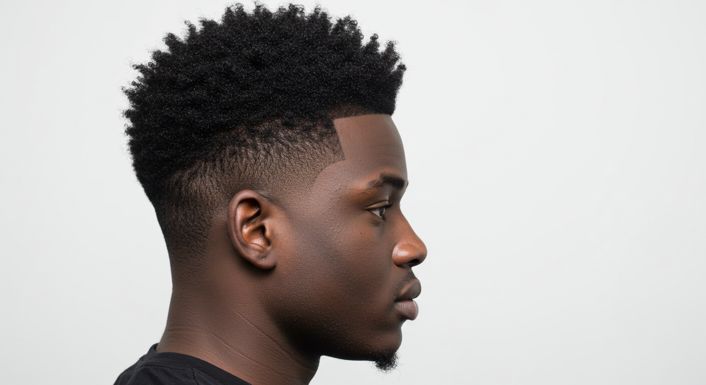 Corte Afro Degradê